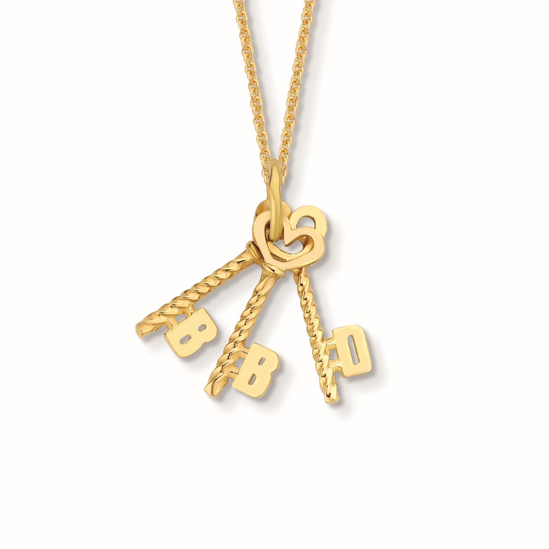 Three on sale keys necklace