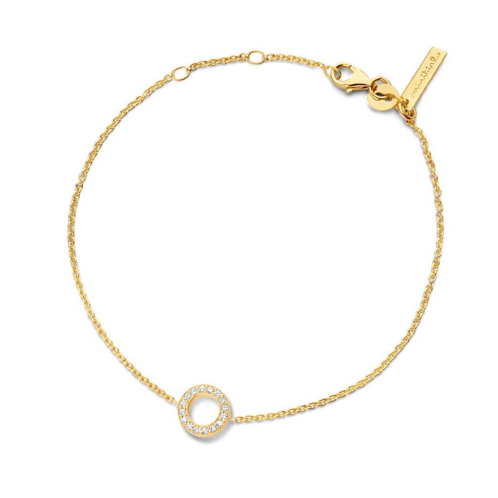 faillissement mist Tweede leerjaar Minitials Circle Of Love Pavé Armband - Minitials