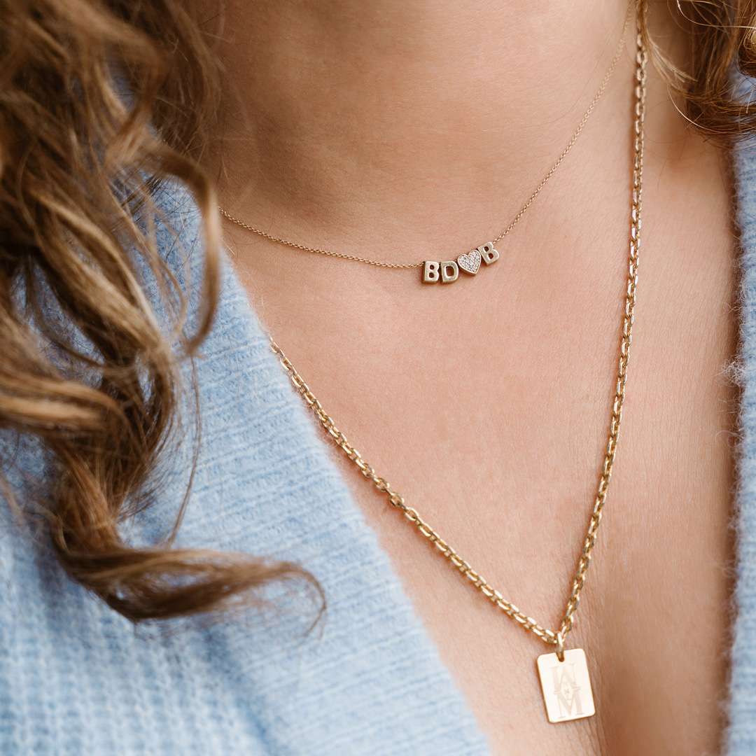 Minitials necklace 2025
