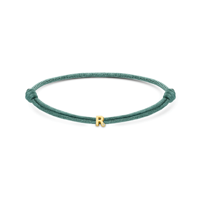 Minitials Signature Touch Satin Bracelet