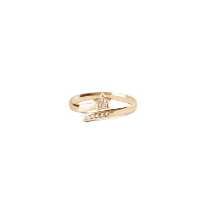 Minitials Shooting Star Diamant Ring