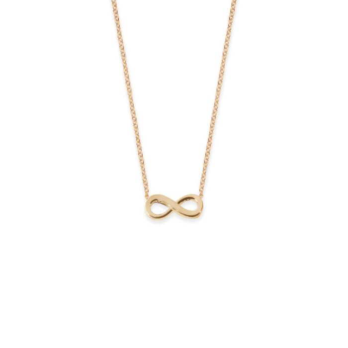 Minitials Signature Infinity Necklace