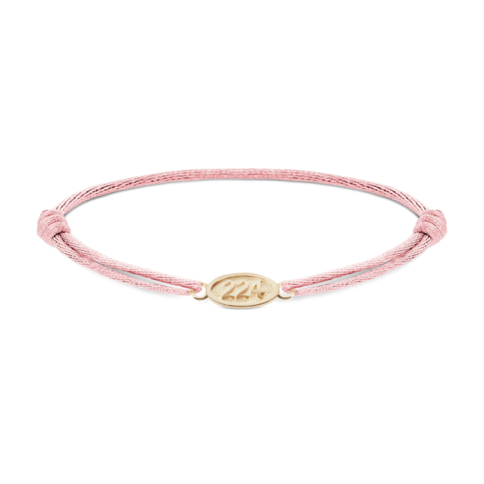 Minitials The Sign Oval Satin Armband