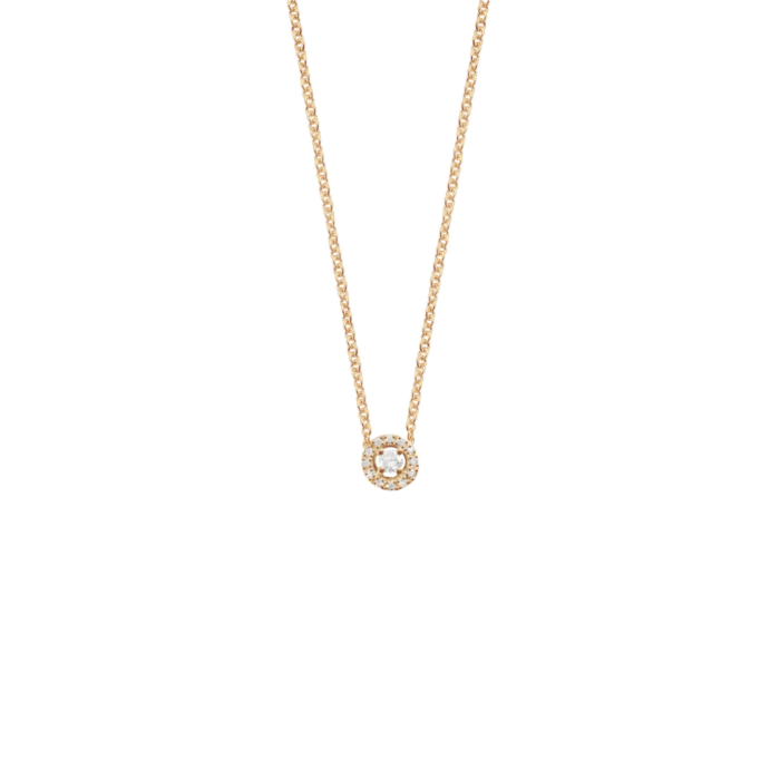 Minitials Dainty Diamonds Ketting