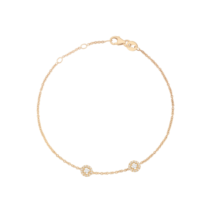 Minitials Twee Dainty Diamonds Chain Armband